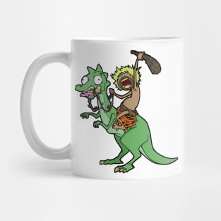 Caveman with club Mug